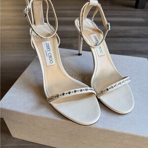 Jimmy Choo Authentic Embellished Heels, size 40